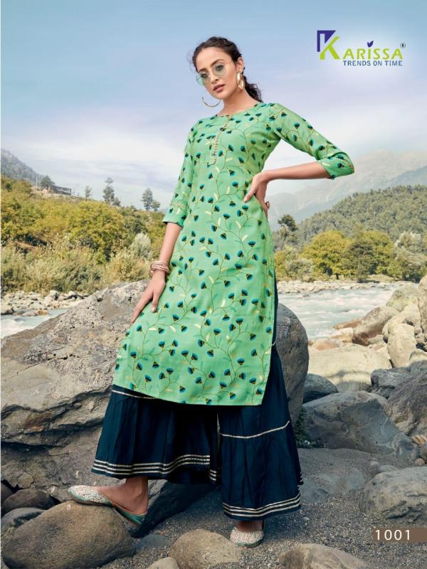 Karissa Rangat-Maslin-Kurti-With-Bottom